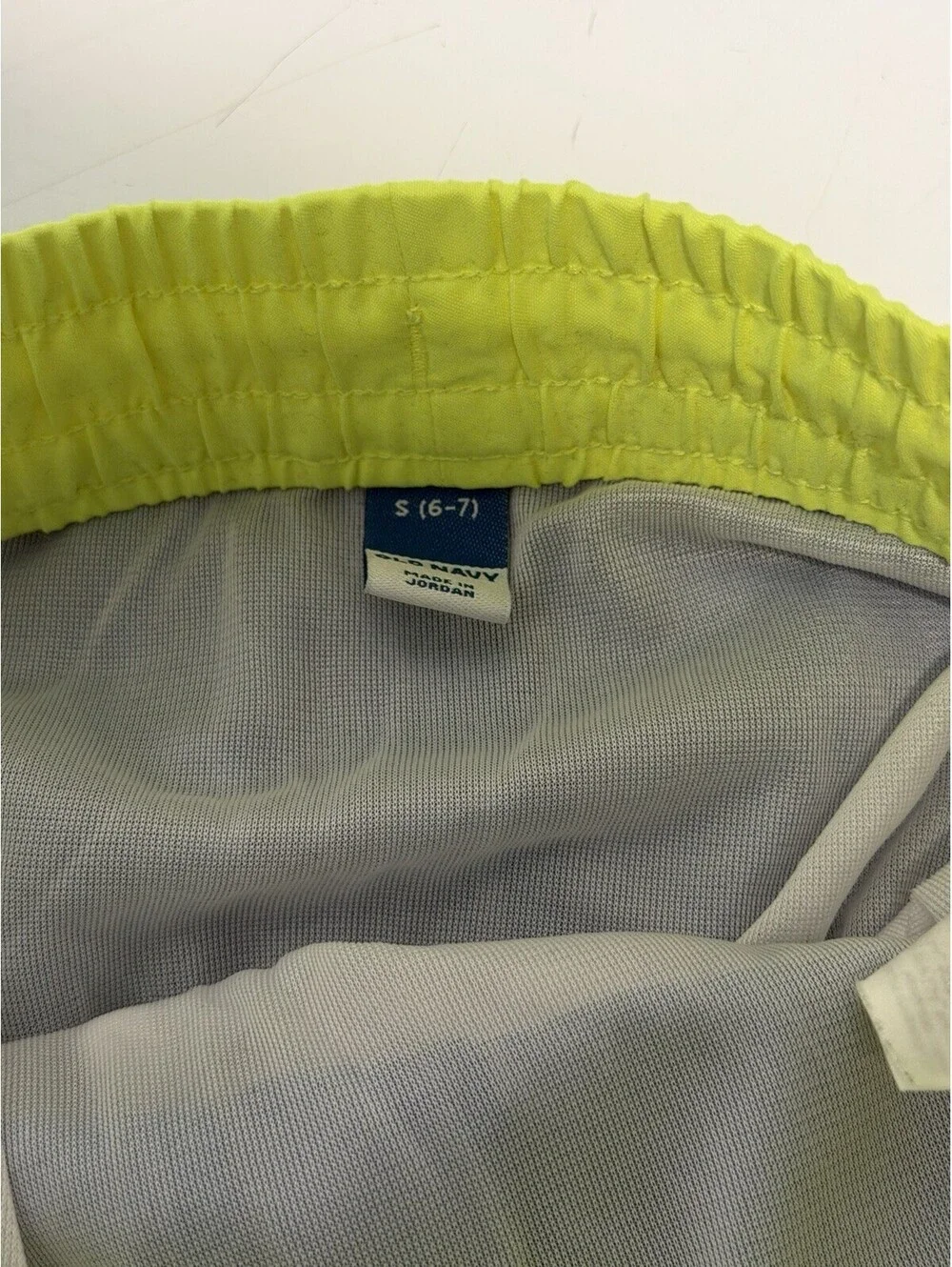 Kids Boys Old Navy Trunk Size Small (6-7) Blue Yellow